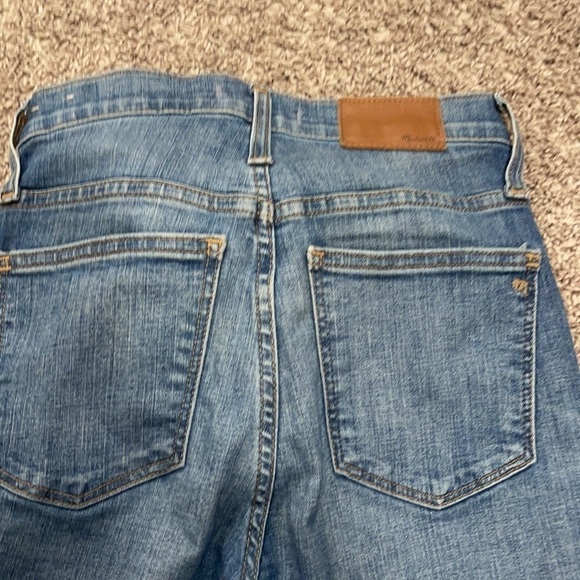 Madewell 10" High-Rise Skinny Jeans: Drop Step-Hem Edition size 25 - Picture 7 of 13